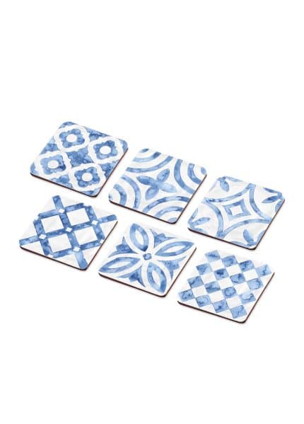 Place mat and Coaster Set of 8, Riviera