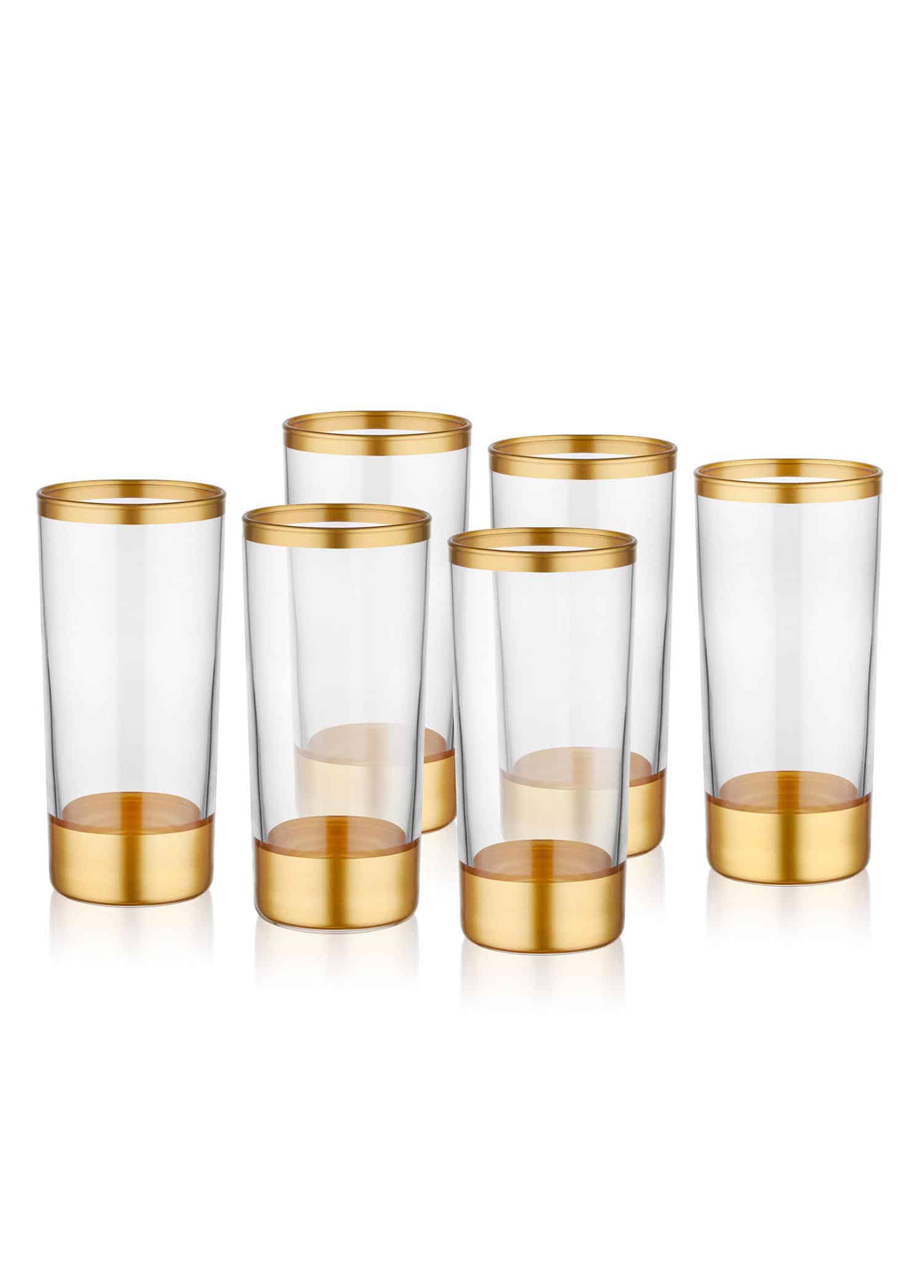 Raki Glass, Glam, Set of 6, Gold