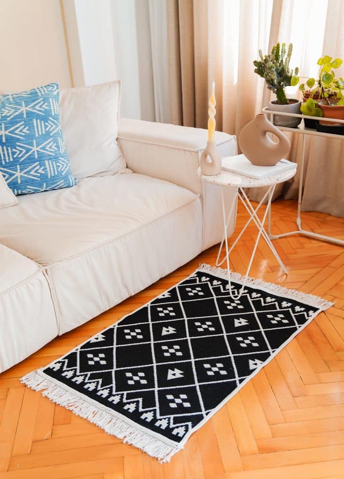 Double Sided Rug 90 x 60 cm