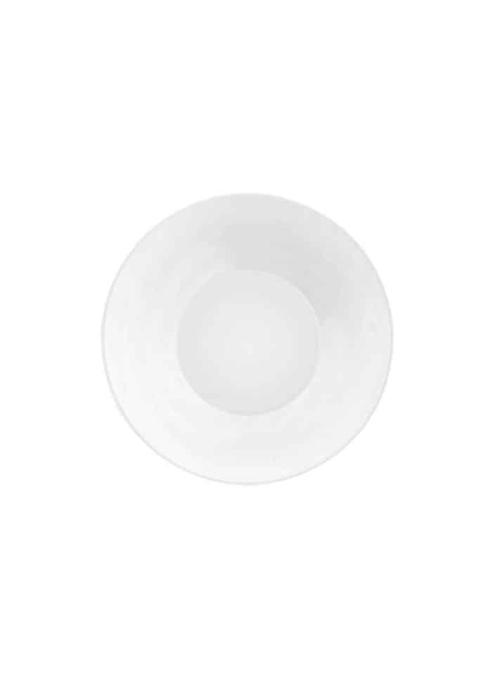 Soup Medium Bowl, Bone Porcelain, Luz, Set of 6, 14 cm, White