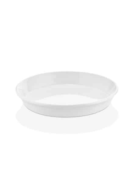 Salad / Pasta Large Bowl, Bone Porcelain, Luz, 25 cm, White