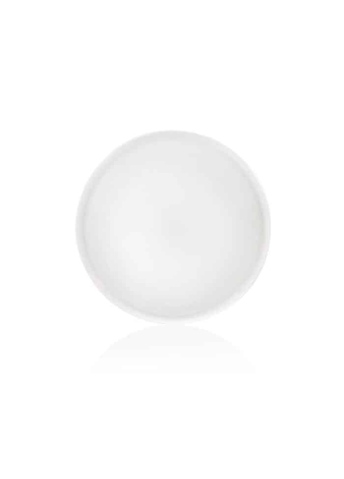 Dinner Plate, Bone Porcelain, Luz, Set of 6, 26 cm, White