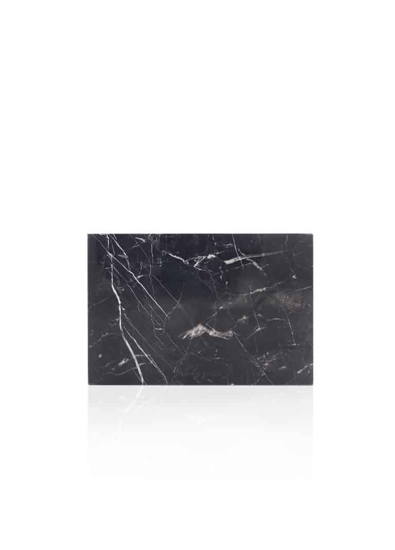 Serving Tray, Marble, Marbre, 30x20 cm, Black