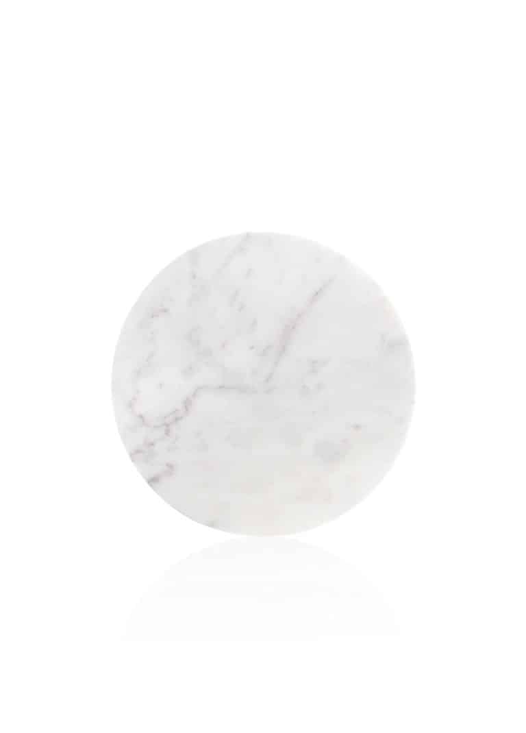 Serving Tray, Marble, Marbre, 30 cm, White