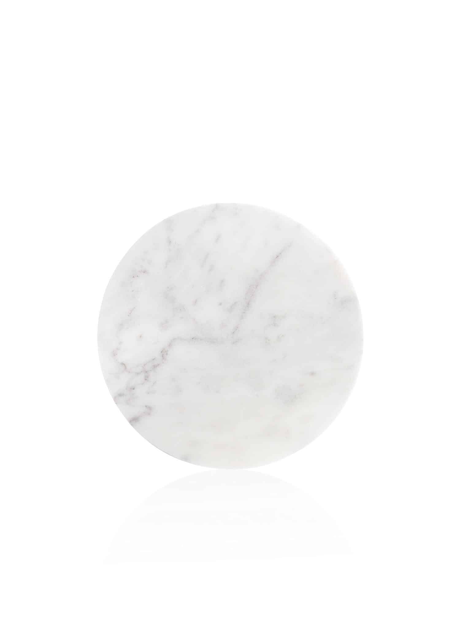 Serving Tray, Marble, Marbre, 30 cm, White