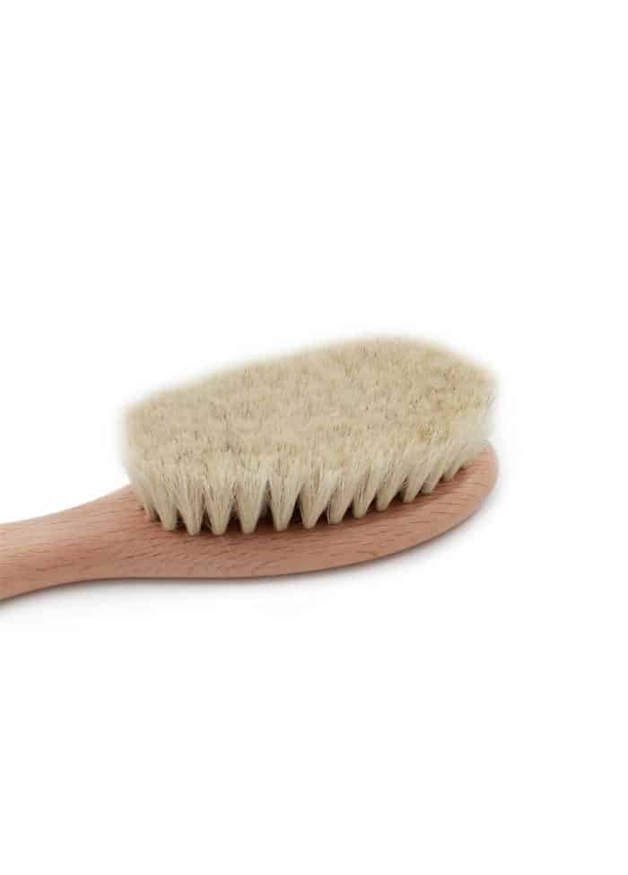 Hair Brush, Goat Hair, 100% Natural