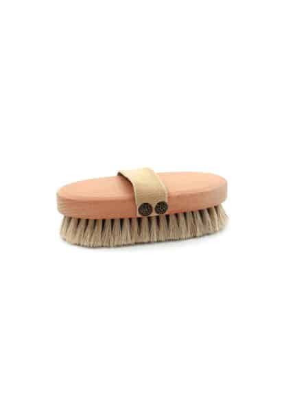 Body Scrubbing Brush, Goat Hair, 100% Natural