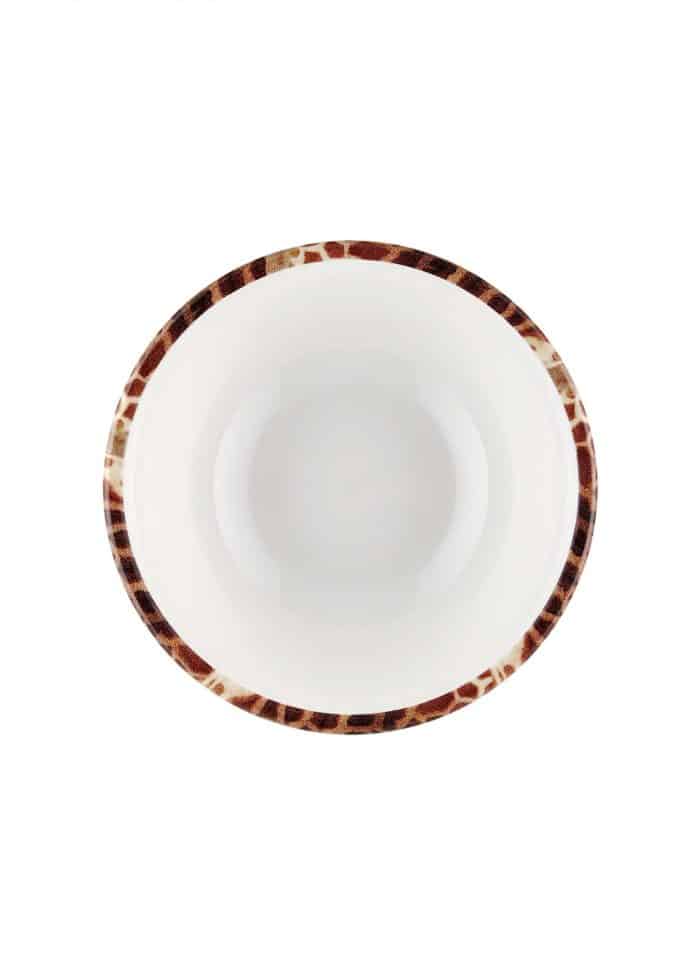 Salad / Pasta Large Bowl, Bone Porcelain, Monreve, 22 cm