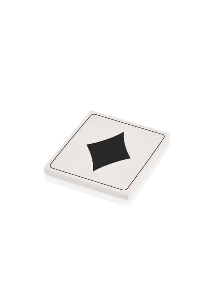 Diamond Coaster, Marble, Mono