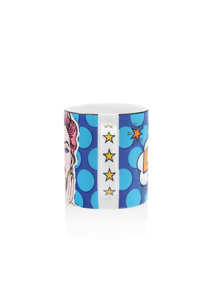 Like Mug, Porcelain, Pop Art