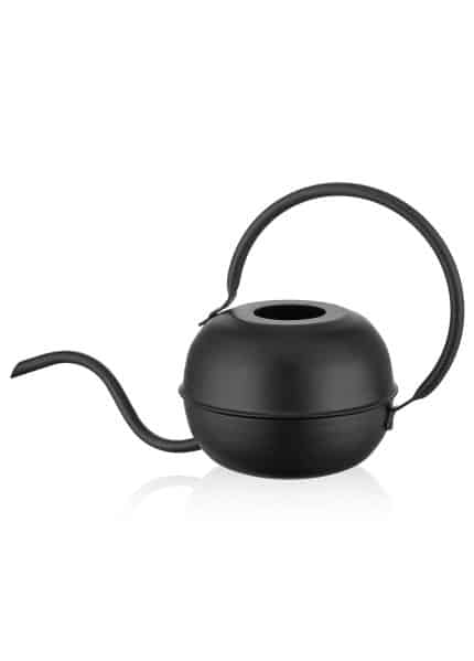 1.5 Lt. Watering Can, Galvanized Steel, Black