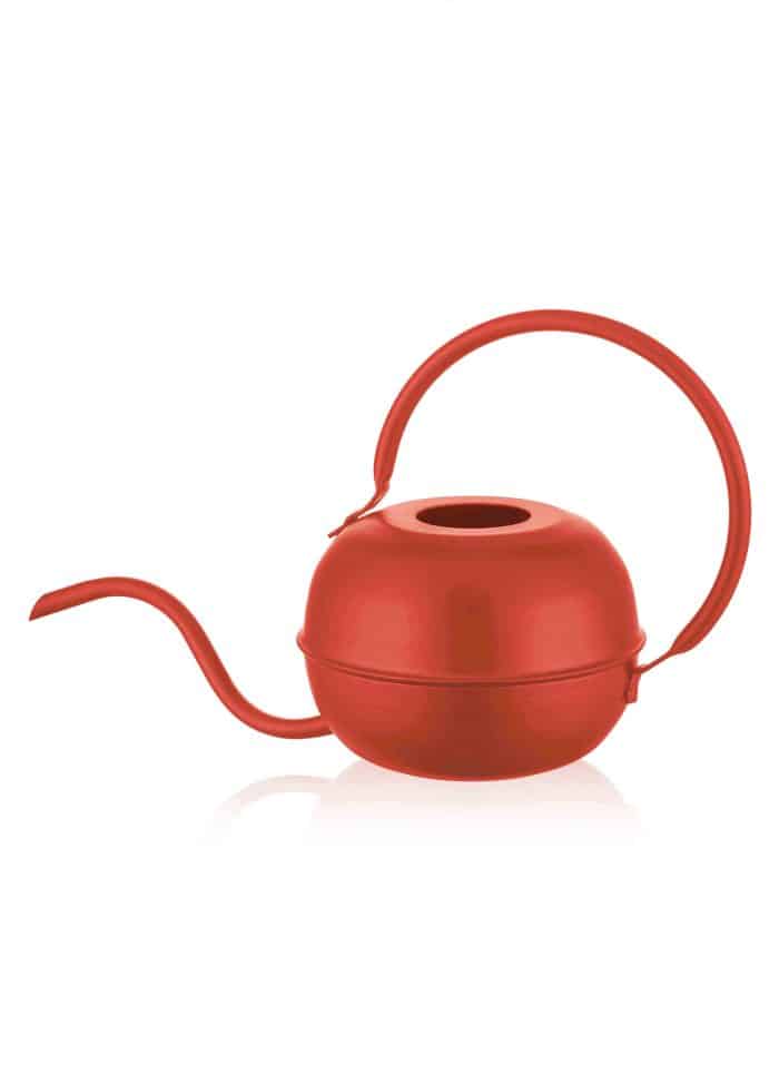 1.5 Lt. Watering Can, Galvanized Steel, Red