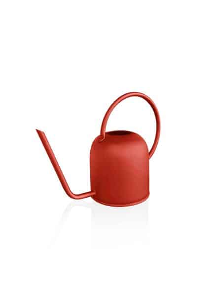 1.5 Lt. Watering Can, Galvanized Steel, Red