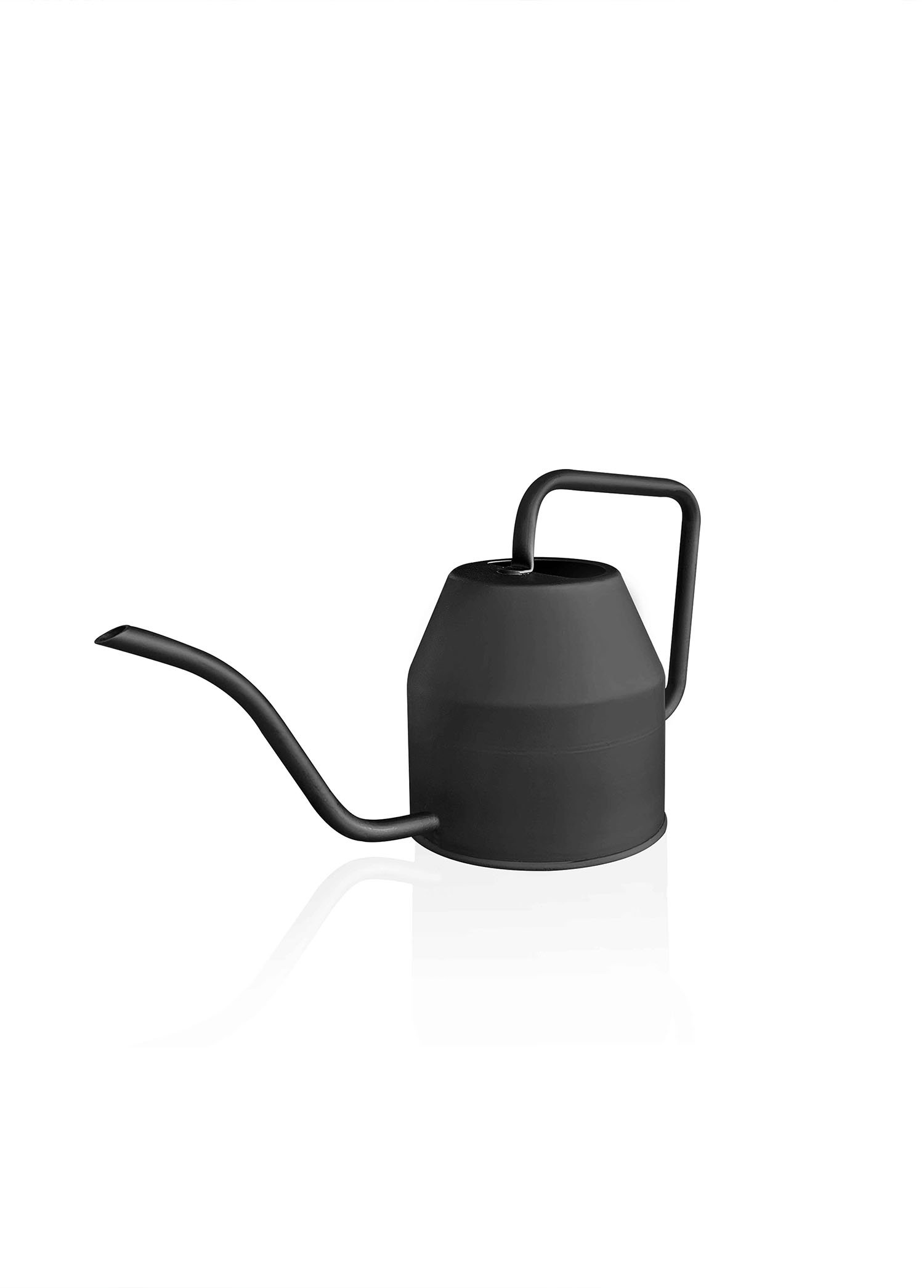 1.2 Lt. Watering Can, Galvanized Steel, Black