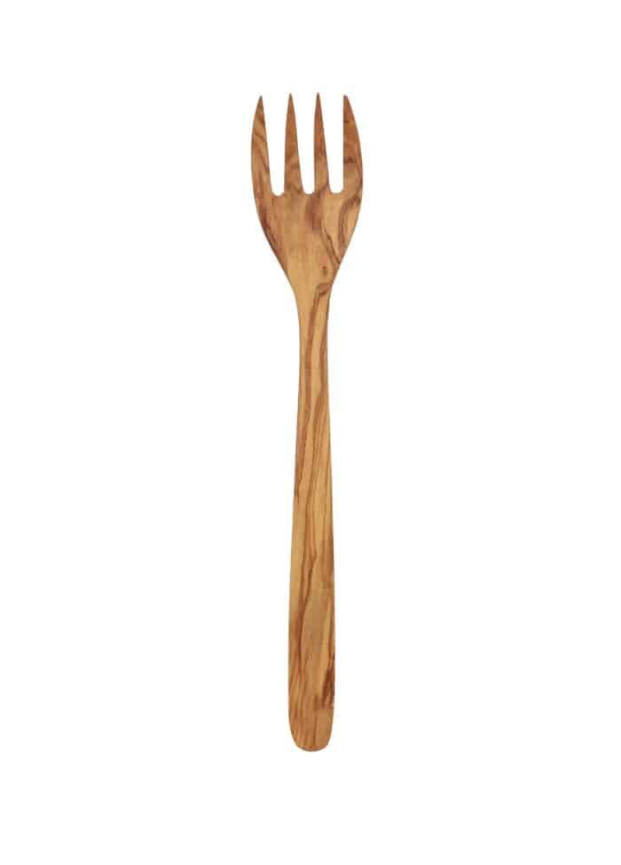 Serving Fork, Olive Wood, 25 cm