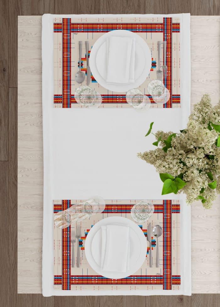 Place mat, Polyester Fabric